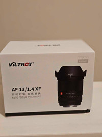 Viltrox 13mm 1.4 for Fujifilm x mount 