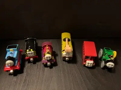 Assorted Thomas the Train diecast and wooden trains. Pick up in Canyon Meadows SW. $10 each or all 6...