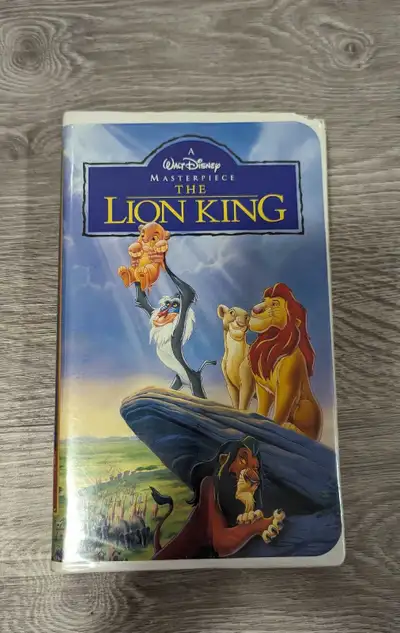 Disney's the Lion King VHS Movie , View more