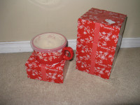 22oz Soup Mug with Lid and Gift Box Set of 4 New