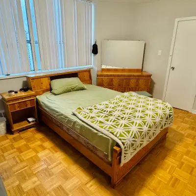 Bedroom set for sale - Moving out sale , View more