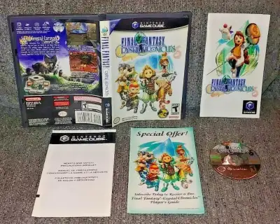 Like New Full+Inserts Final Fantasy Crystal Chronic Gamecube $44, View more