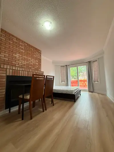 A very clean and quiet detached house has one private, bed rooms for rent Available:May 1, 2026 Room...