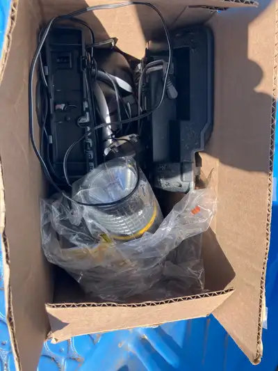 free electronic stuff including a flashlight, View more