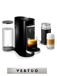 Vertuo Plus Deluxe Bundle Coffee and Espresso Machine