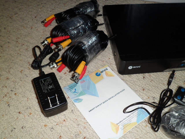 Anni Home Security Camera System 1080p Wired Surveillance Kit in Cameras & Camcorders in Markham / York Region - Image 4