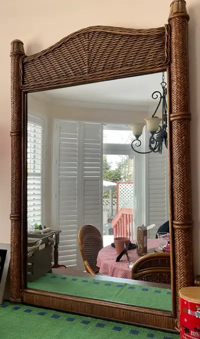 Wicker Mirror , View more