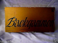 JEU BACKGAMMON HOUSE DE GAMES WADDINGTONS