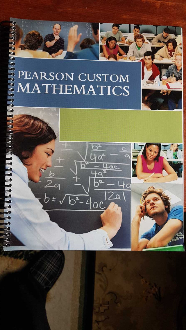 Pearson Custom Mathematics  in Textbooks in Bridgewater