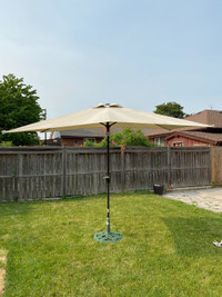 Large Rectangular Patio Umbrella 