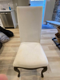 Soft Cream Coloured Solid Chair