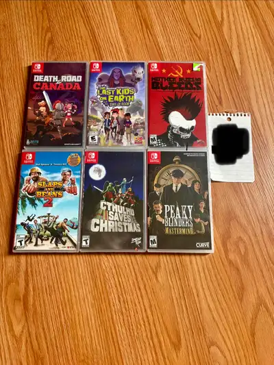 Jeux Nintendo Switch Moins Communs NEUF! $200 pour le LOT, View more