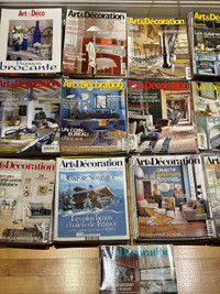 Lot de magazines Arts & Décoration