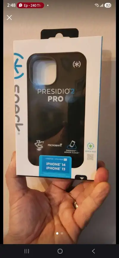 Speck Presidio2 Pro iPhone 14 Case, View more