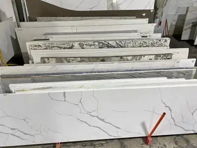 Quartz, Marble & Granite Remnants | Installation Available, View more