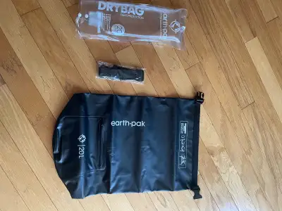 Earth Pak Waterproof Dry Bag Roll Top Blue 20 L Boating Kayak , View more