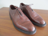 Hartt Director's Quality exotic kudu wholecut shoes, 11.5D