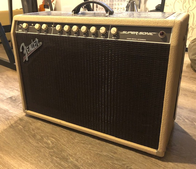 Used, Fender Super Sonic 60w Combo - Blonde for sale  