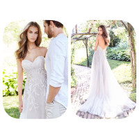 BHLDN GUINEVERE WEDDING GOWN SIZE 4 - BNWT