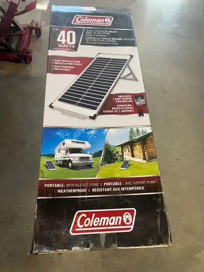 Coleman 40 Watt 12-Volt Solar Panel Kit, View more
