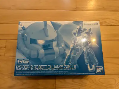 P Bandai RG Robert Gilliam Zaku 2, View more