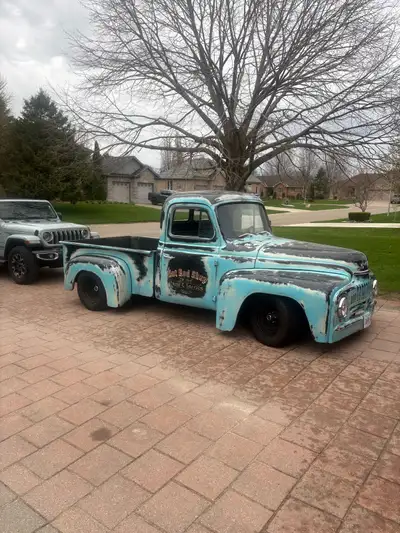 Professionally built hot rod. Custom frame, Fiberglass fenders, custom front bumper and roll pan. 45...
