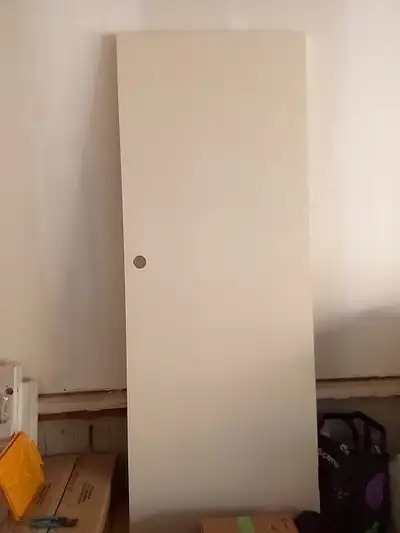 1 interior door - installed briefly then took off, View more