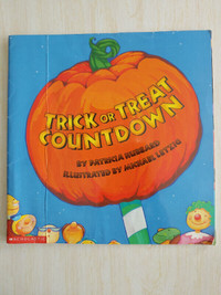 Trick or Treat countdown Halloween book for Kids/Children