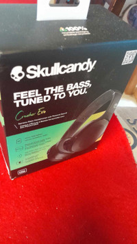Brand new in the box SkullCandy Crusher Evo headphones