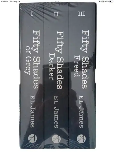 Fifty Shades Trilogy series paperback box set “Brand New!”, View more