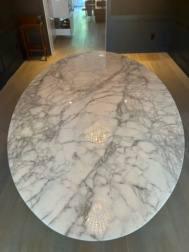 Saarinen Oval Dining Table in Dining Tables & Sets in Mississauga / Peel Region - Image 5