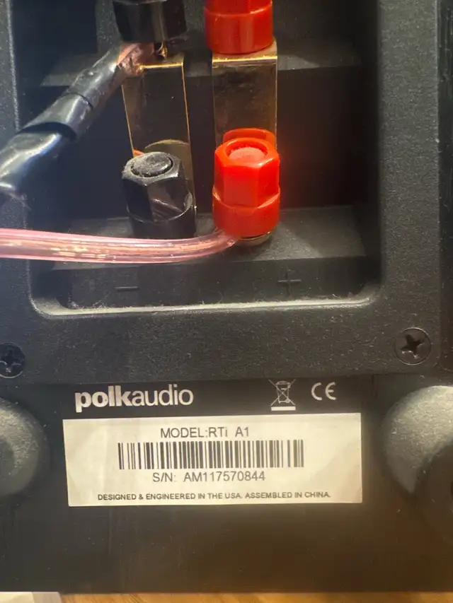 Polk Audio Bookshelf Speakers in Speakers in Edmonton - Image 5