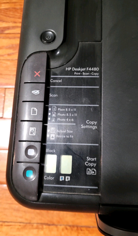 HP Deskjet F4480 All-in-One Printer in Printers, Scanners & Fax in Edmonton - Image 3