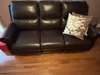 Brand New Leather Couch and Chair Set