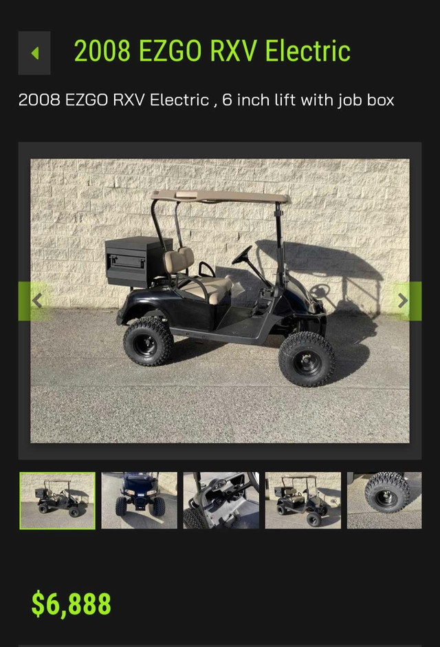 Golf Cart new and Used in Other in Saskatoon