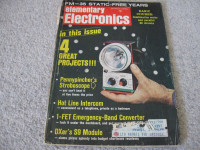 2 Elementary Electronics March/April & May/June 1970 -$10 lot
