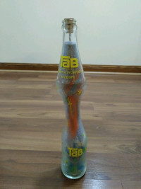 VINTAGE FUNKY TAB SAND BOTTLE