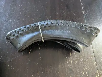 Brand New 26 × 4.0 Fat Bike Tire — Aggressive Tread, View more