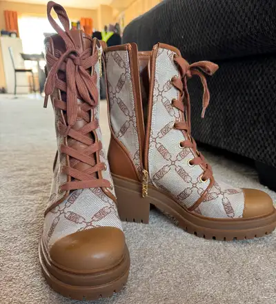 Michael Kors combat boots, View more