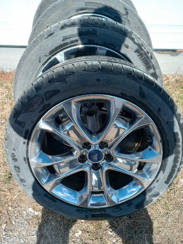Tires on rims four in Garage Sales in Ottawa
