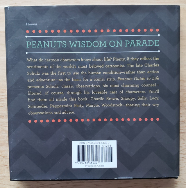PEANUTS - GUIDE TO LIFE - Charles SchulZ - 2014 First Ed- NEW dans Essais et biographies  à Laval/Rive Nord - Image 2