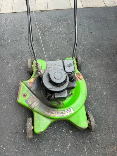 Brute lawnmower, View more