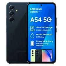 New with box and receipt samsung a54 5g in Cell Phones in Kelowna