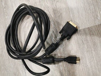 15 feet HDMi to DVI cable