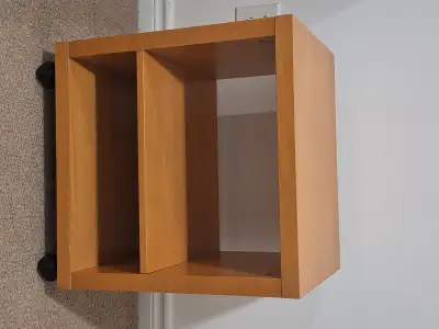 Small book case on wheels, View more