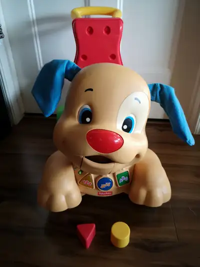Fisher-Price Laugh & Learn StrideToRide Puppy Baby Walker Music, View more