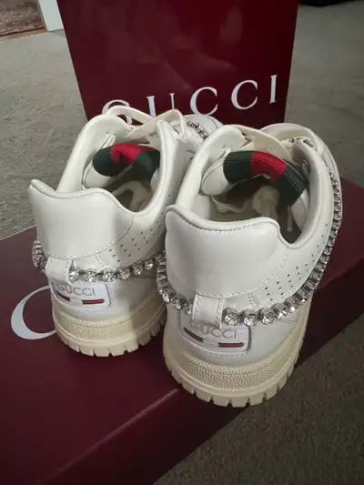 Authentic Brand New Gucci Women’s Leather Sneakers Limited Editi, View more