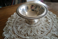 Antique  Silver Bon Bon Candy Dish