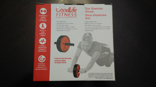 Brand New Goodlife Fitness AB Core Muscle Duo Exercise Wheel in Exercise Equipment in City of Toronto