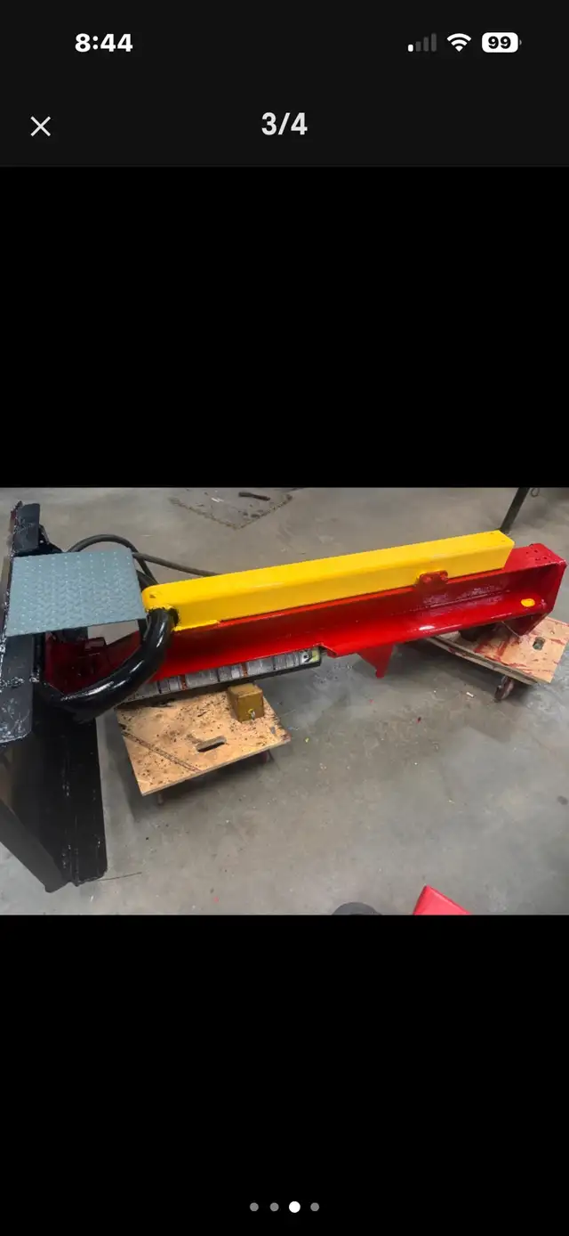 hydraulic skid steer log splitter skidsteer  wood splitter in Power Tools in Mississauga / Peel Region - Image 3